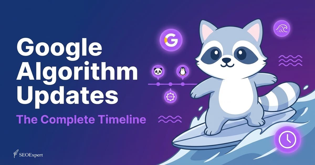 Google Algorithm Updates: The Complete Timeline