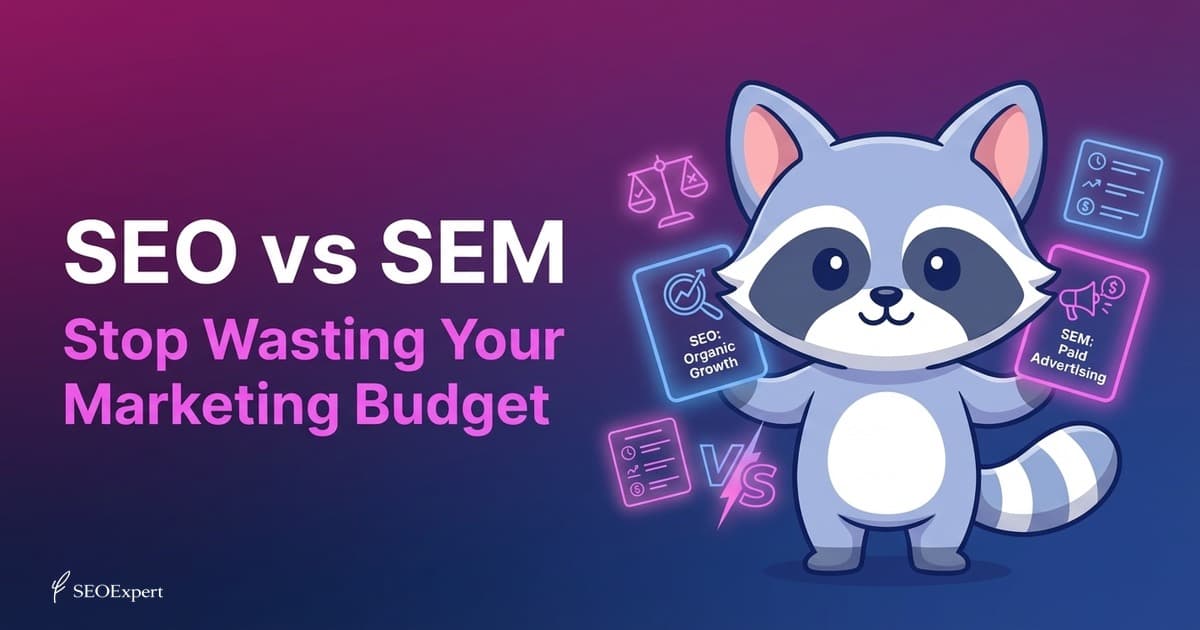 SEO vs SEM: Stop Wasting Your Marketing Budget