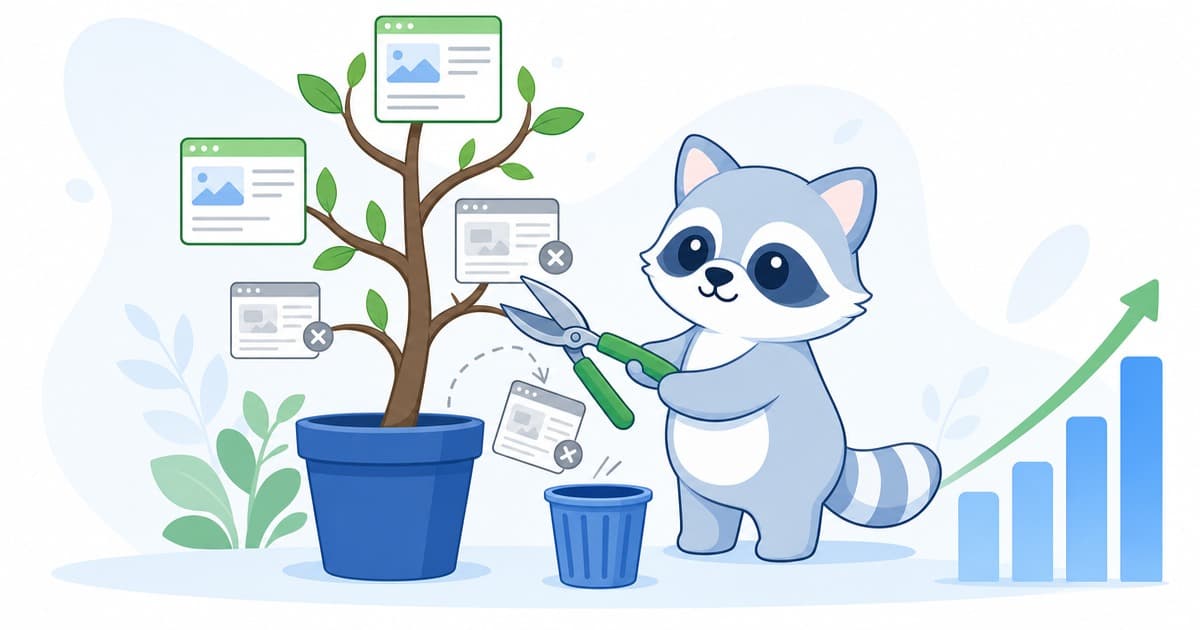 Content Pruning: When Deleting Pages Improves Your Rankings