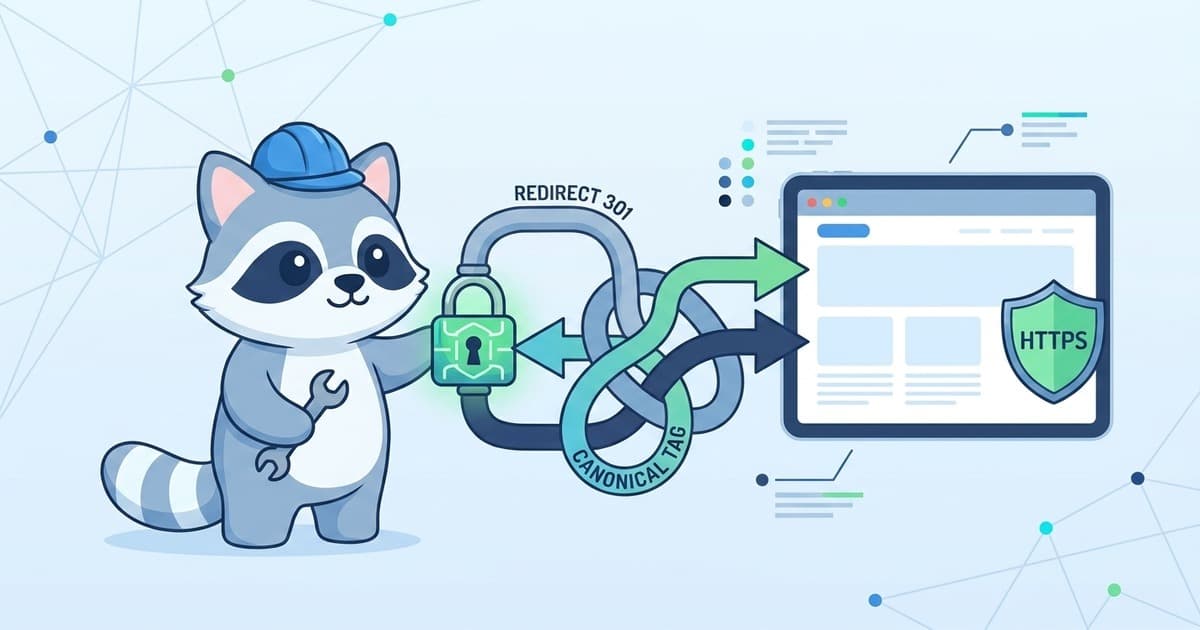 HTTPS, Redirects, and Canonicals: The Boring Stuff That Tanks Rankings