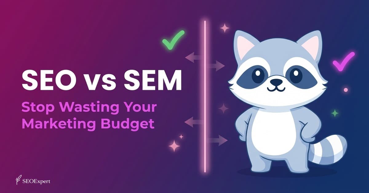 SEO vs SEM: Stop Wasting Your Marketing Budget