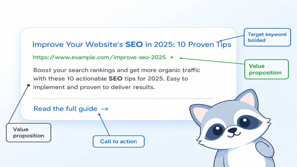 The Anatomy of a High-Performing Meta Description